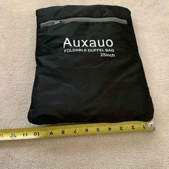 New 65L Travel Duffel Bag Foldable/Lightweight blk - Picture 7 of 16